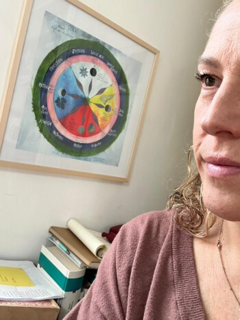 simone alwine boehme illustration jahreskreis